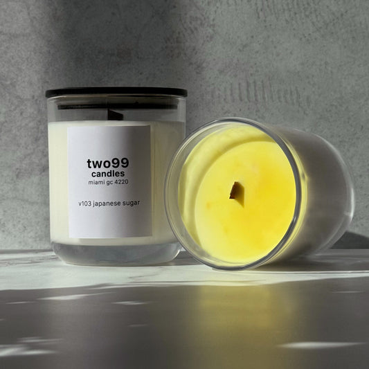 v103 japanese sugar 250g 8.8 oz soy candle.